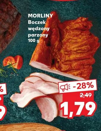 Kaufland MORLINY Boczek wędzony parzony oferta