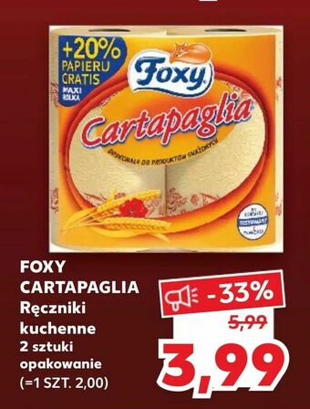 Kaufland FOXY CARTAPAGLIA Ręczniki kuchenne oferta