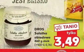 Kaufland DROS Sałatka obiadowa oferta