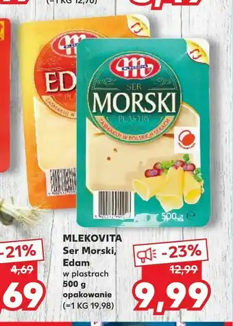 Kaufland MLEKOVITA Ser Morski, Edam oferta