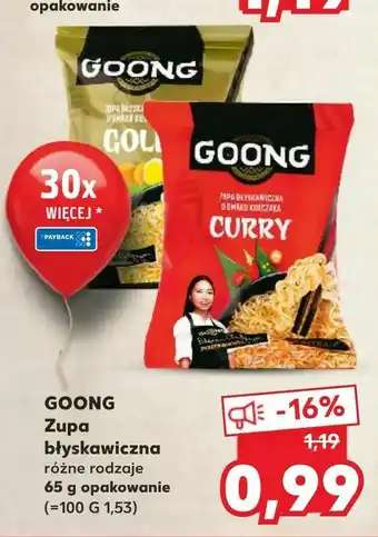 Kaufland GOONG Zupa błyskawiczna oferta