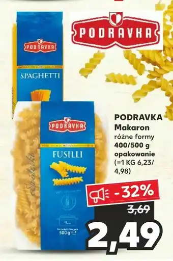 Kaufland PODRAVKA Makaron oferta