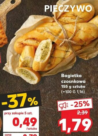Kaufland Bagietka czosnkowa oferta