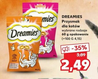 Kaufland DREAMIES Przysmak dla kotów oferta