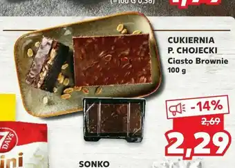 Kaufland CUKIERNIA P. CHOJECKI Ciasto Brownie oferta