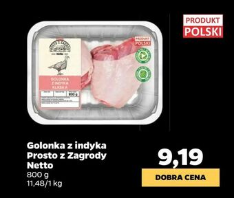 Netto Golonka z indyka Prosto z Zagrody Netto oferta