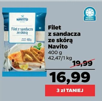 Netto Filet z sandacza ze skórą Navito oferta