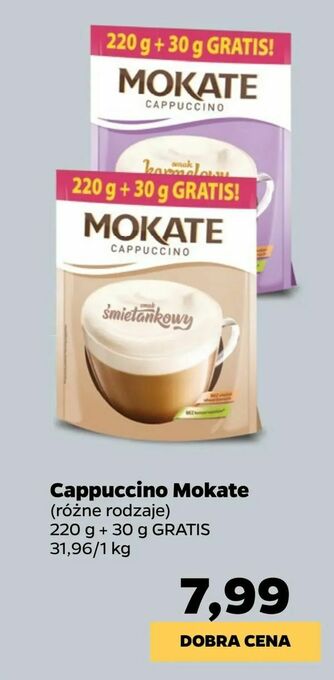 Netto Cappuccino Mokate oferta