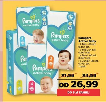 Netto Pampers Active Baby oferta