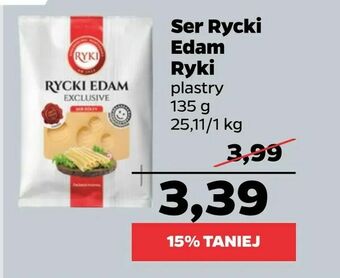 Netto Ser Rycki Edam Ryki oferta