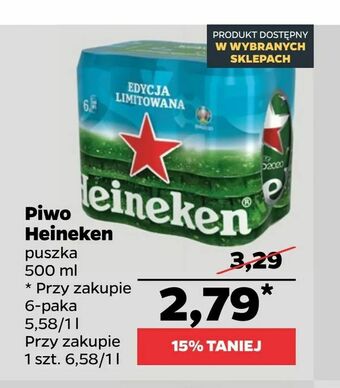 Netto Piwo Heineken oferta