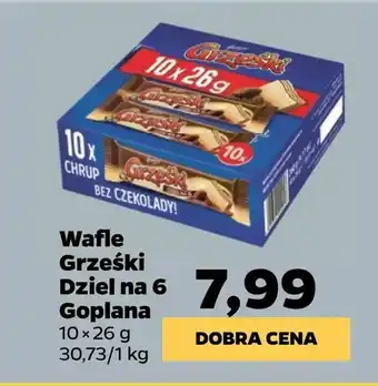 Netto W a fl e Grześki Dziel na 6 Goplana oferta