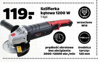 Netto Szlifierka kątowa 1200 W oferta