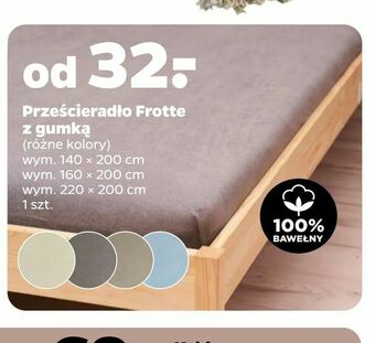 Netto Prześcieradło Frotte z gumką oferta