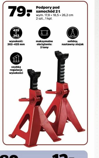 Netto Podpory pod samochód 2 t oferta