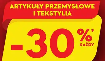 Biedronka ARTYKUŁY PRZEMYSŁOWE I TEKSTYLIA oferta