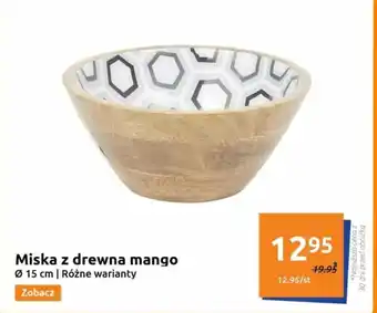 Action Miska z drewna mango oferta