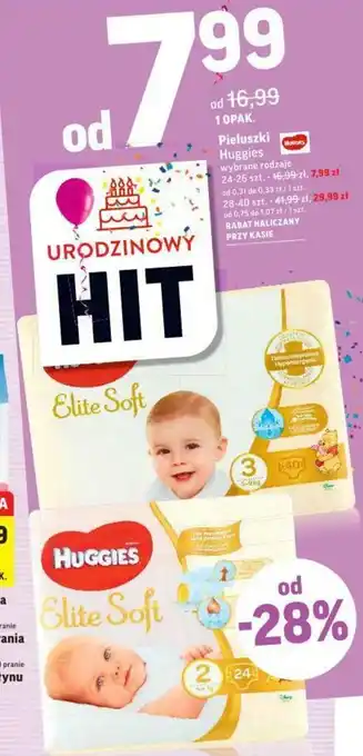 Intermarche Pieluszki Huggies oferta