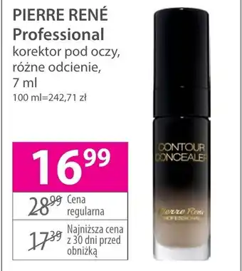 Hebe PIERRE RENÉ Professional korektor pod oczy, 7 ml oferta