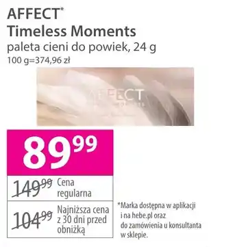 Hebe AFFECT Timeless Moments paleta cieni do powiek, 24 g oferta