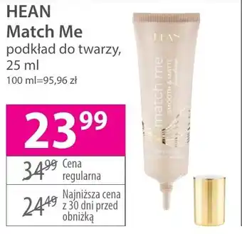 Hebe HEAN Match Me podkład do twarzy, 25 ml oferta