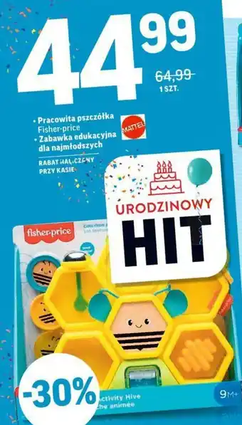 Intermarche Pracowita pszczółka zabawka edukacyjna oferta