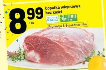 Intermarche Łopatka wieprzowa bez kości 1kg oferta