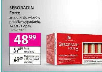 Hebe SEBORADIN Forte ampułki do włosów przeciw wypadaniu, 14 szt oferta