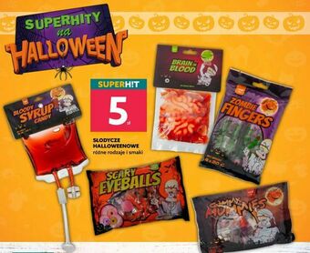 Dealz Słodycze halloweenowe oferta