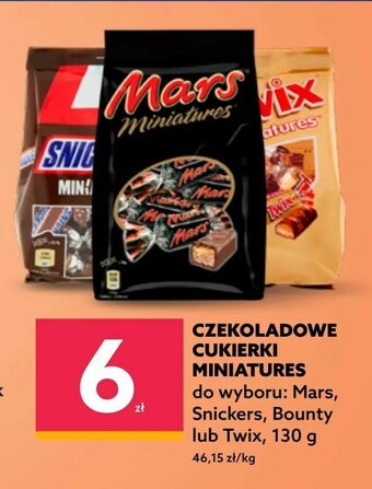 Dealz Czekoladowe cukierki miniatures oferta