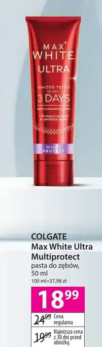 Hebe COLGATE Max White Ultra Multiprotect pasta do zębów, 50 ml oferta