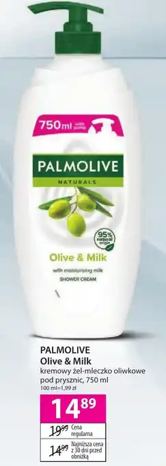 Hebe PALMOLIVE Olive & Milk kremowy żel-mleczko oliwkowe pod prysznic, 750 ml oferta