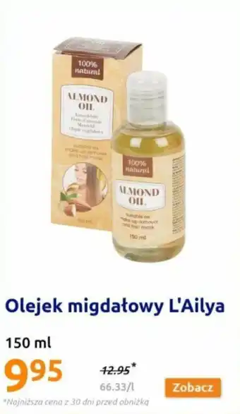 Action Olejek migdałowy L'Ailya 150ml oferta