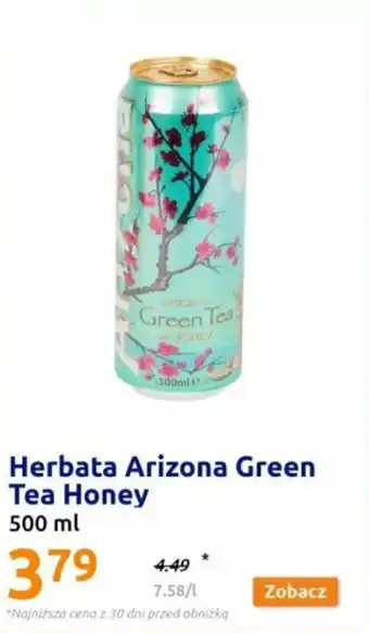 Action Herbata Arizona Green Tea Honey 500 ml oferta