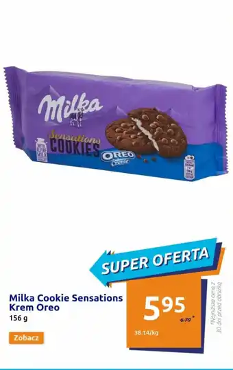 Action Milka Cookie Sensations Krem Oreo 156g oferta