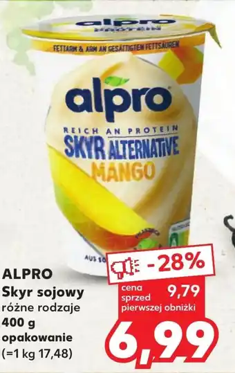Kaufland Skyr Alpro oferta