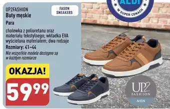 ALDI Buty męskie Up2Fashion oferta