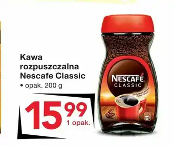 Odido Kawa rozpuszczalna Nescafe Classic oferta