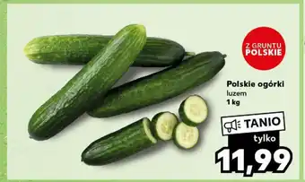 Kaufland Polskie ogórki luzem, 1 kg oferta