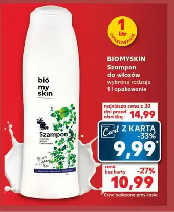 Kaufland BIOMYSKIN Szampon do włosów, 1 l oferta