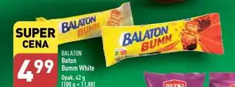 ALDI BALATON Baton Bumm White, 42 g oferta