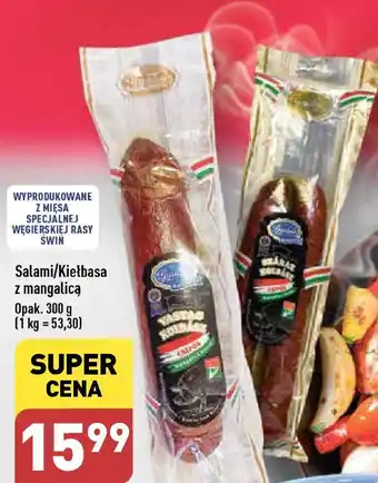 ALDI Salami/Kiełbasa z mangalica, 300 g oferta