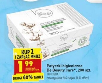 Biedronka Patyczki higieniczne Be Beauty Care 200szt. oferta
