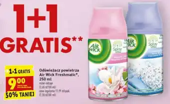 Biedronka Odświeżacz powietrza Air Wick Freshmatic 250ml oferta