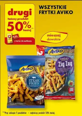 Biedronka WSZYSTKIE FRYTKI AVIKO oferta