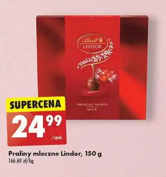 Biedronka Lindor Praliny mleczne 150 g oferta