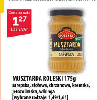 Musztarda Roleski 175g