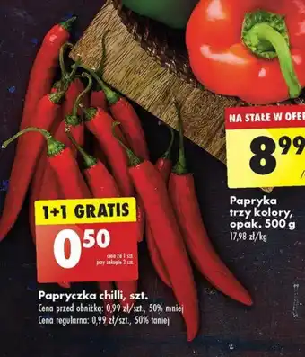 Biedronka Papryczki chilli oferta