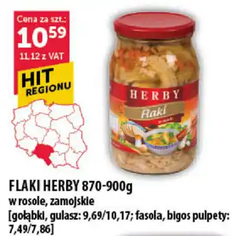 Eurocash Flaki Herby 870-900g oferta