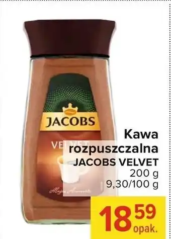 Globi Kawa rozpuszczalna Jacobs Velvet 200g oferta